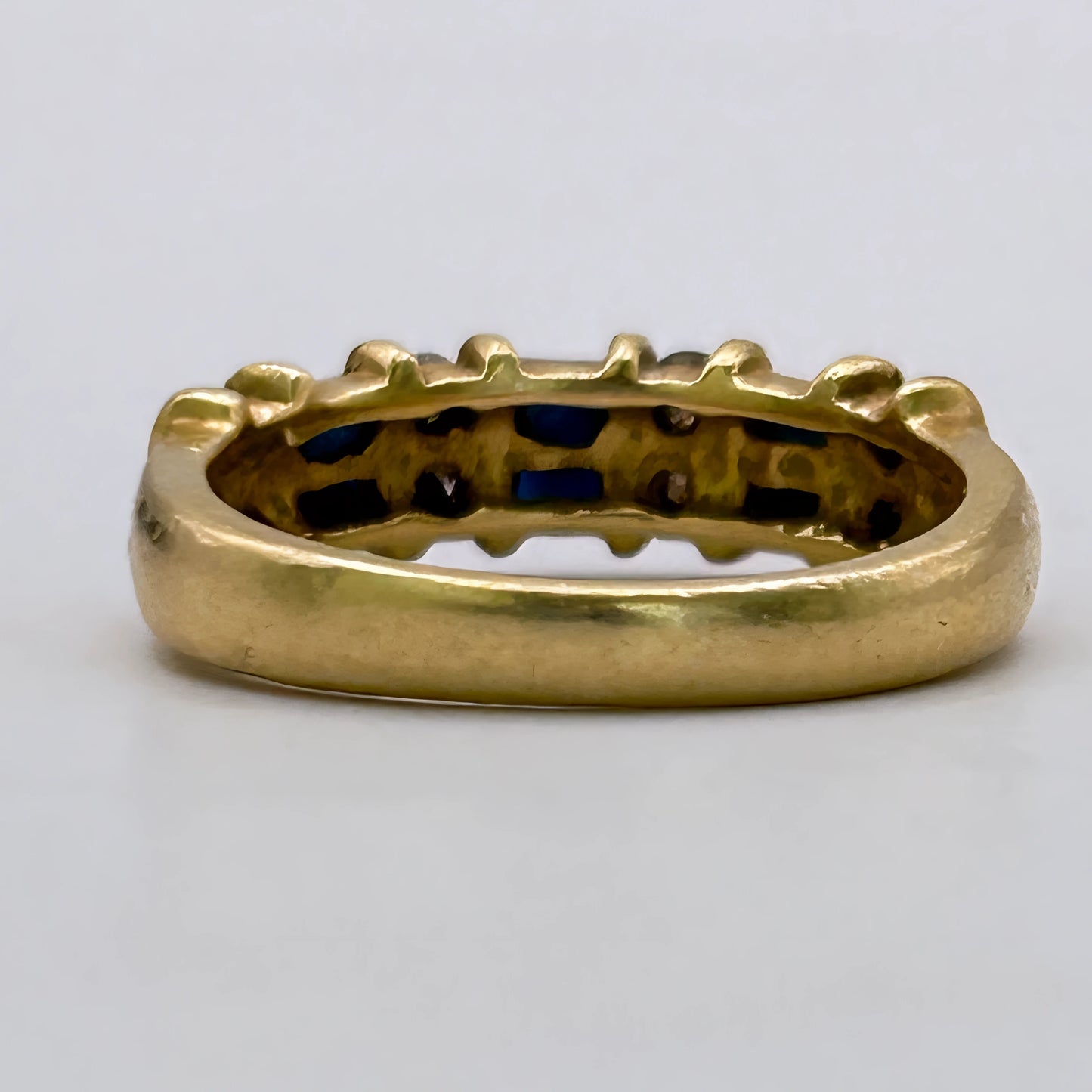 NZGD | 18ct Gold Golden Symphony Sapphire Ring Valuation $5,100