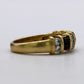 NZGD | 18ct Gold Golden Symphony Sapphire Ring Valuation $5,100