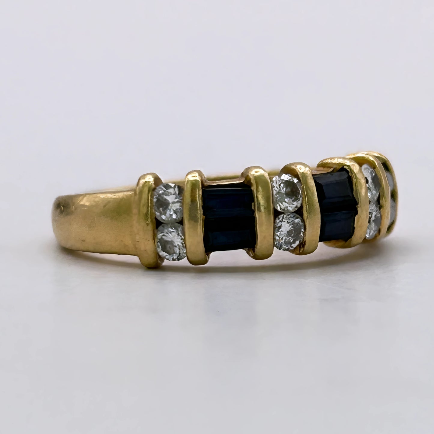 NZGD | 18ct Gold Golden Symphony Sapphire Ring Valuation $5,100