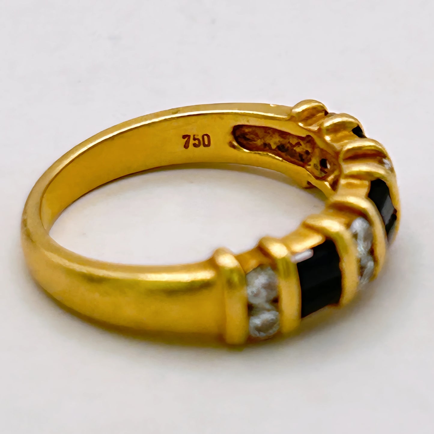 NZGD | 18ct Gold Golden Symphony Sapphire Ring Valuation $5,100