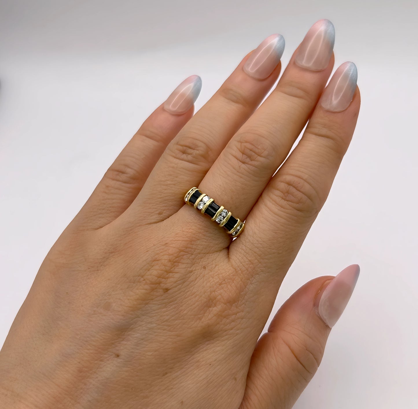 NZGD | 18ct Gold Golden Symphony Sapphire Ring Valuation $5,100