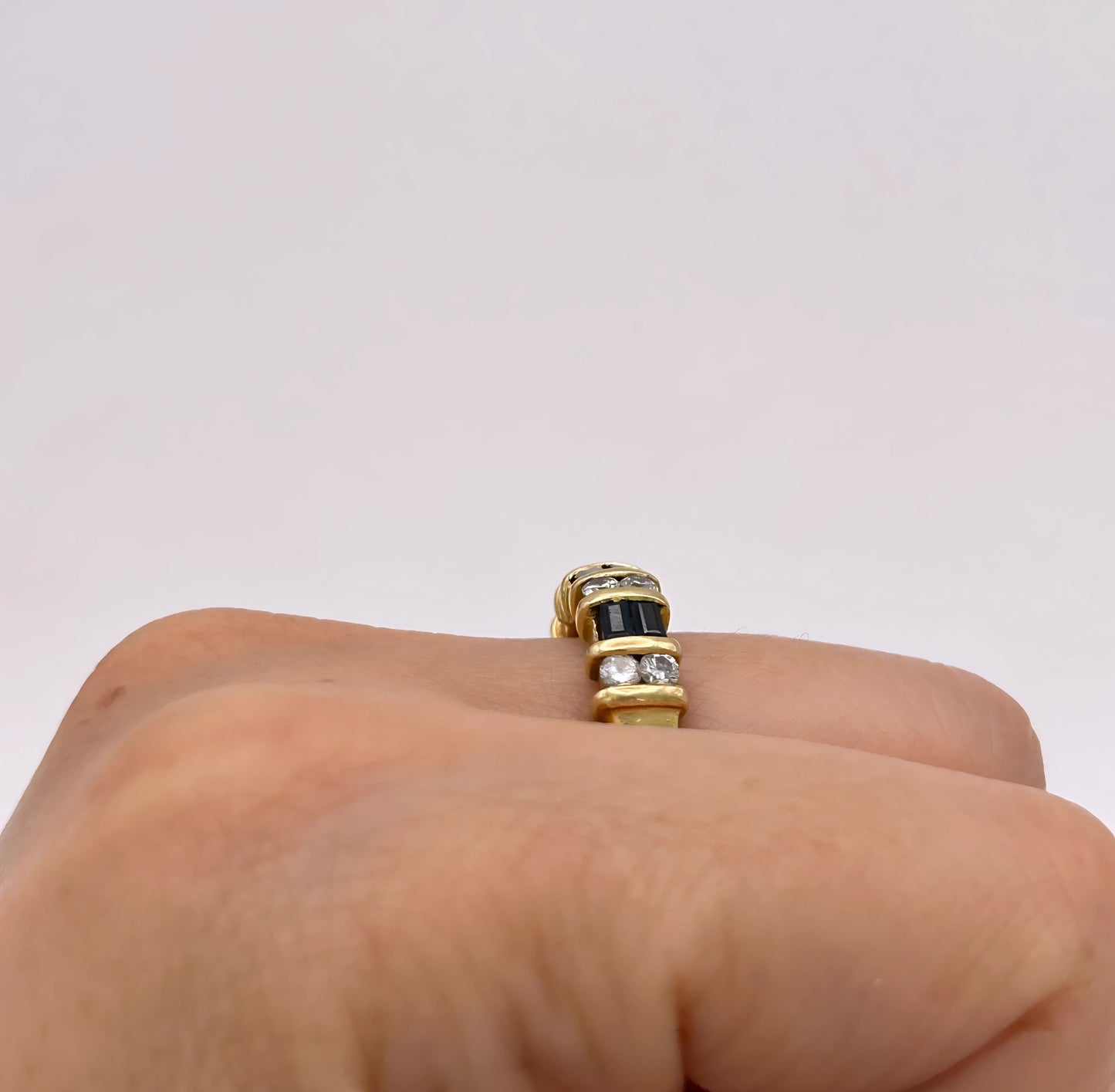 NZGD | 18ct Gold Golden Symphony Sapphire Ring Valuation $5,100