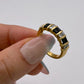 NZGD | 18ct Gold Golden Symphony Sapphire Ring Valuation $5,100