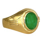 NZGD | 18ct Gold Heritage Jade Crest Ring Valuation $8,250