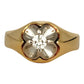 NZGD | 18ct Gold Golden Fleur Royale Ring Valuation $7,500