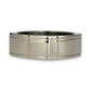 GOLD DEAL | 18kt White Gold Modernist Prism Edge Band