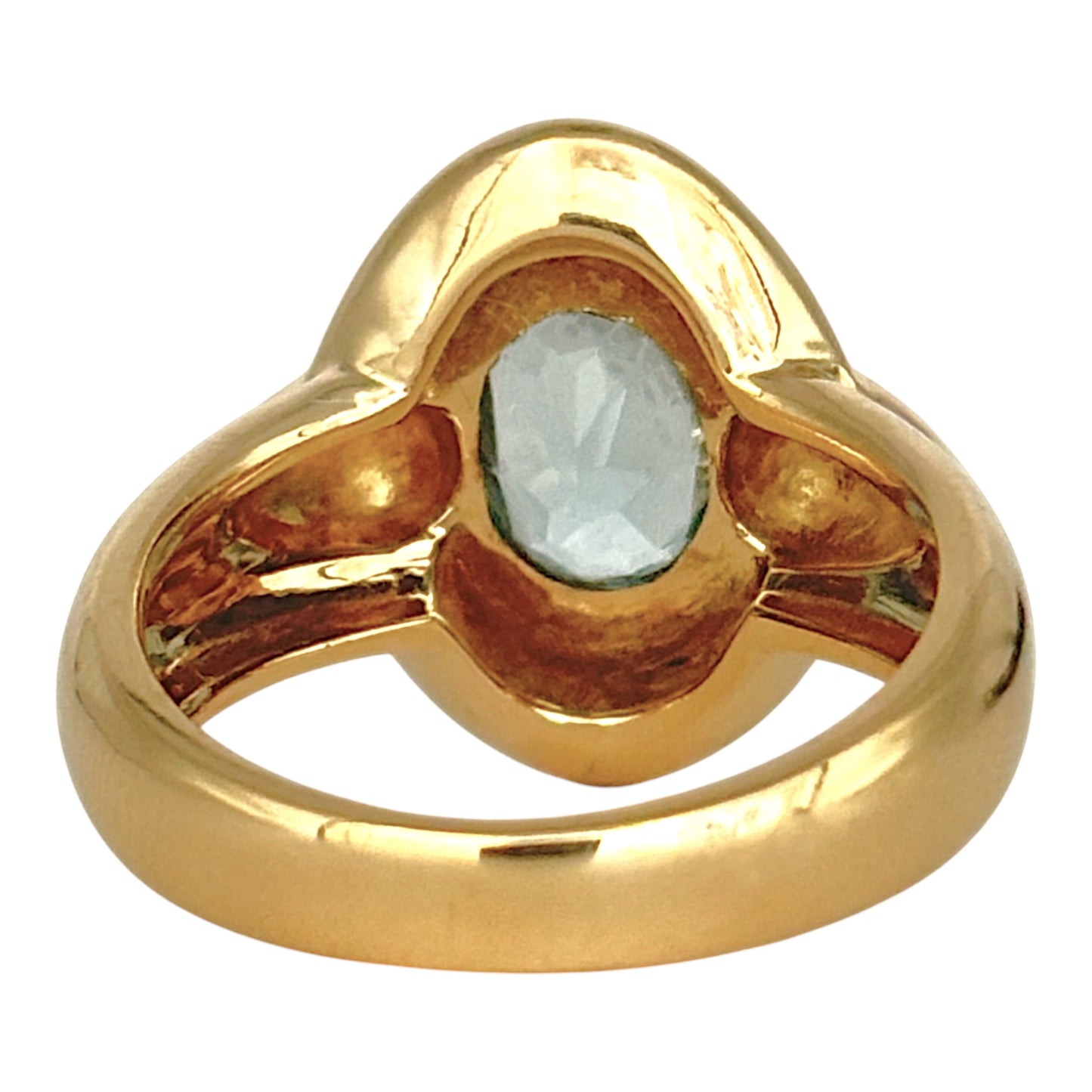 NZGD | 18ct Gold - Lumière Aquamarine Ring