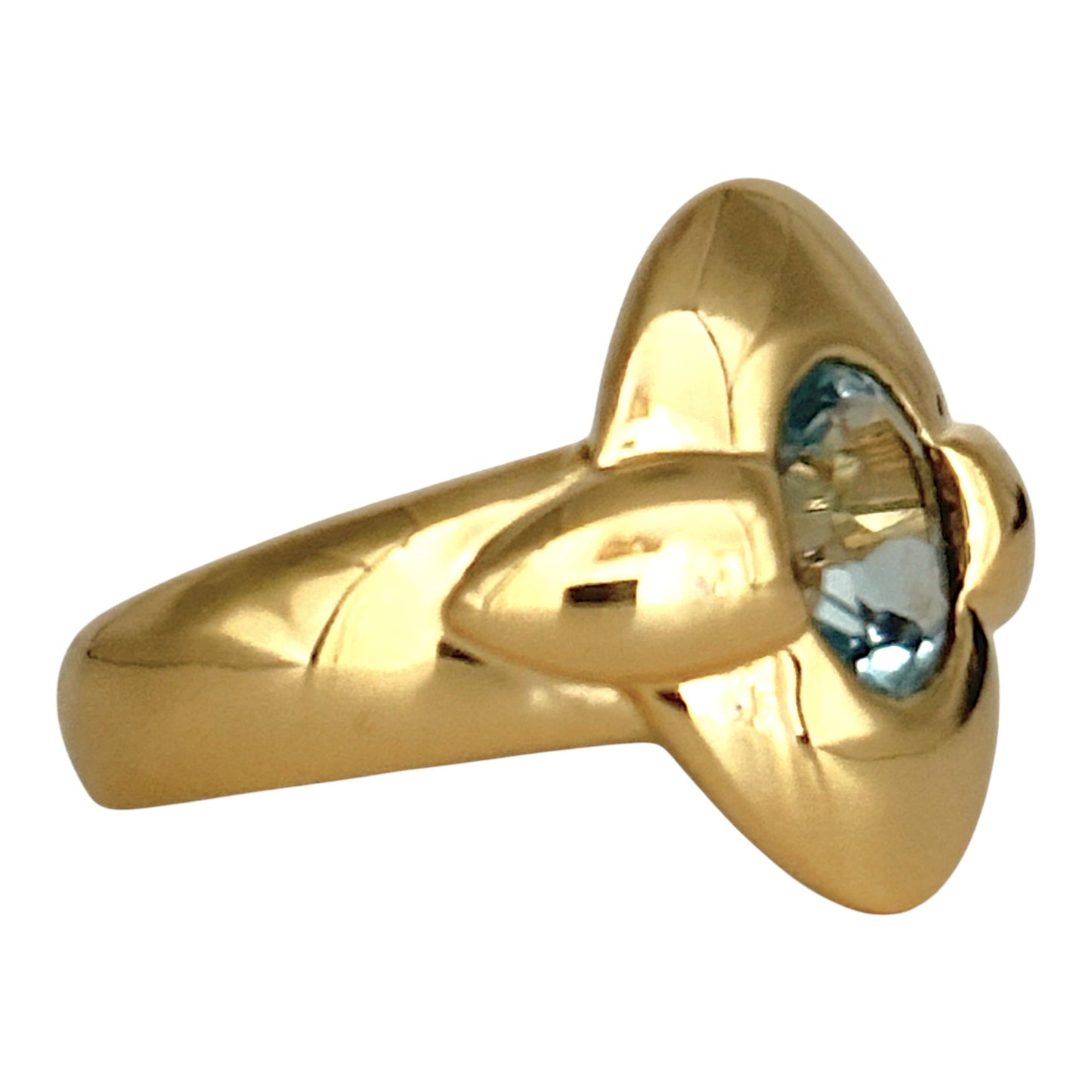 NZGD | 18ct Gold - Lumière Aquamarine Ring