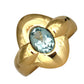 NZGD | 18ct Gold - Lumière Aquamarine Ring