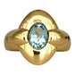 NZGD | 18ct Gold - Lumière Aquamarine Ring