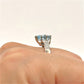 GOLD DEAL | 18kt White Gold Blue Topaz Reverie Ring Valuation $4,785