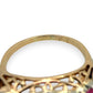 NZGD | 18ct Gold Scarlet Symphony Heirloom Ring Size P 1/2