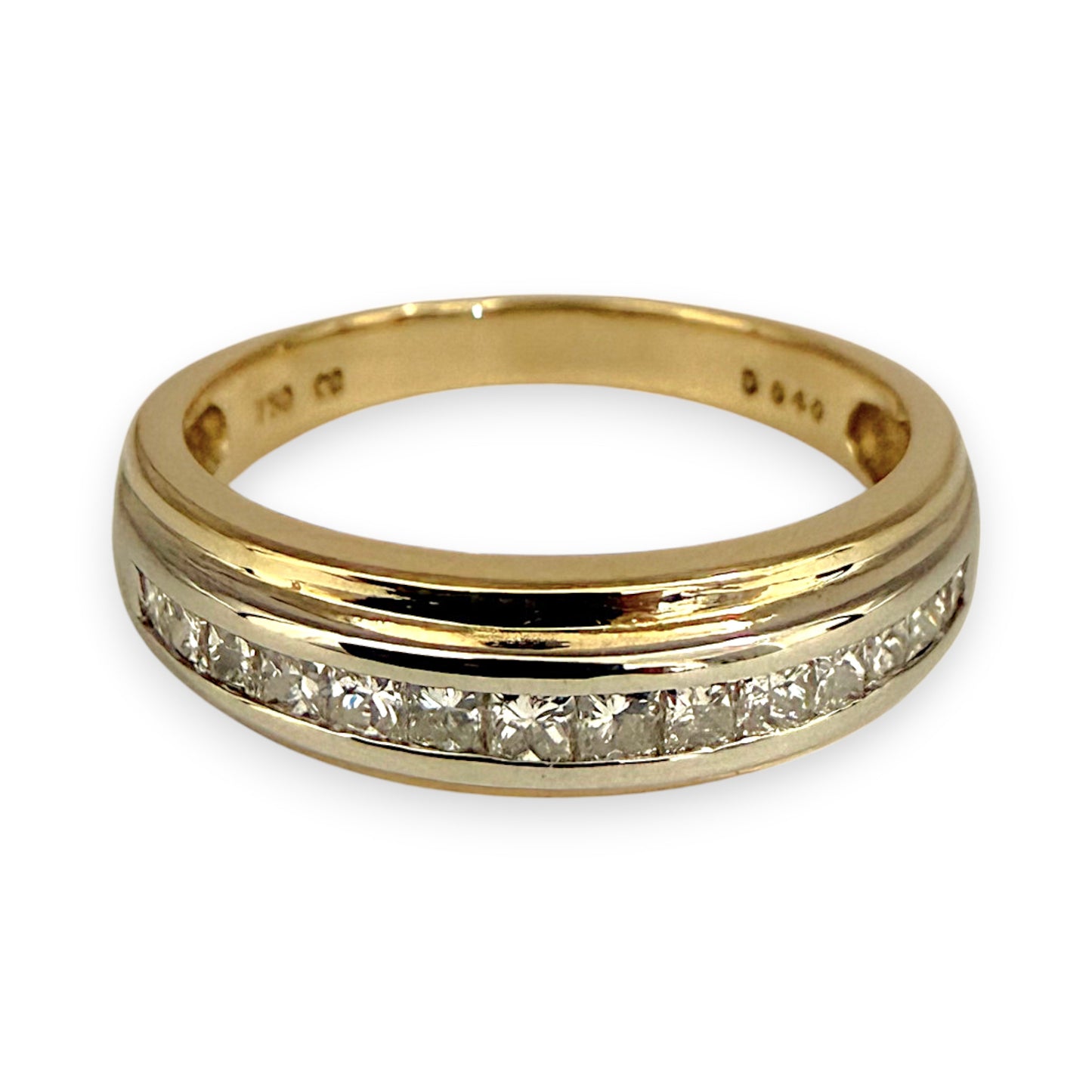 NZGD | 18ct Gold Eternal Prism of Light Ring Size O