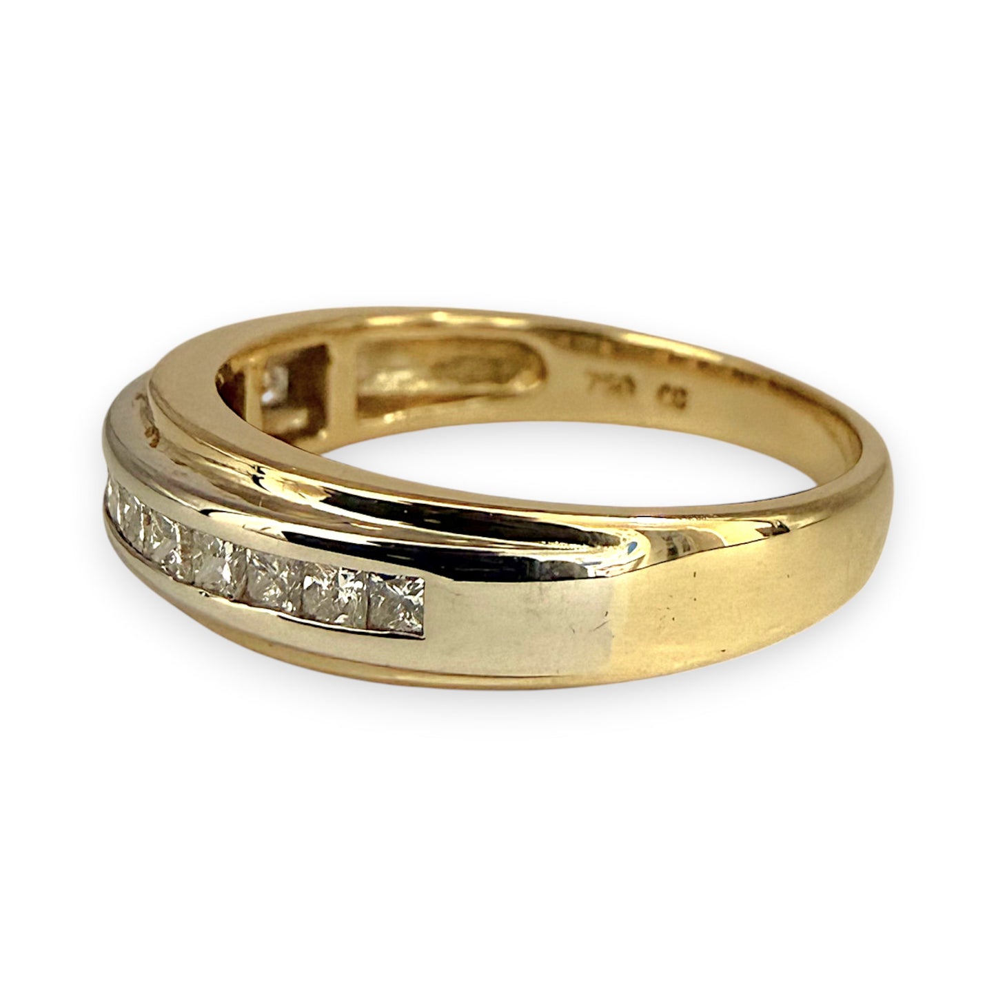 NZGD | 18ct Gold Eternal Prism of Light Ring Size O