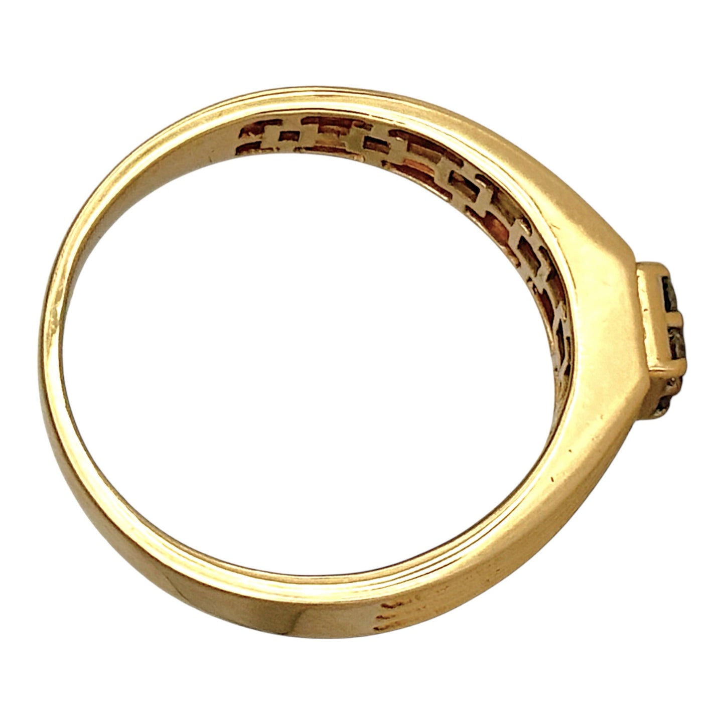 NZGD | 18ct Gold Eternal Quad Spark Ring Valuation $4,100