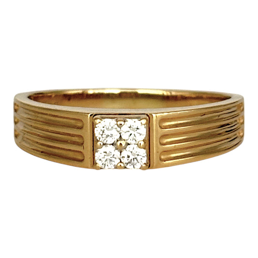 NZGD | 18ct Gold Eternal Quad Spark Ring Valuation $4,100