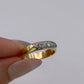 NZGD | 18ct Y/W Gold Dual‑Tone Diamond Heirloom Ring Valuation $6,600