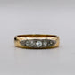 NZGD | 18ct Y/W Gold Dual‑Tone Diamond Heirloom Ring Valuation $6,600