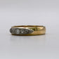 NZGD | 18ct Y/W Gold Dual‑Tone Diamond Heirloom Ring Valuation $6,600