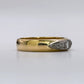 NZGD | 18ct Y/W Gold Dual‑Tone Diamond Heirloom Ring Valuation $6,600