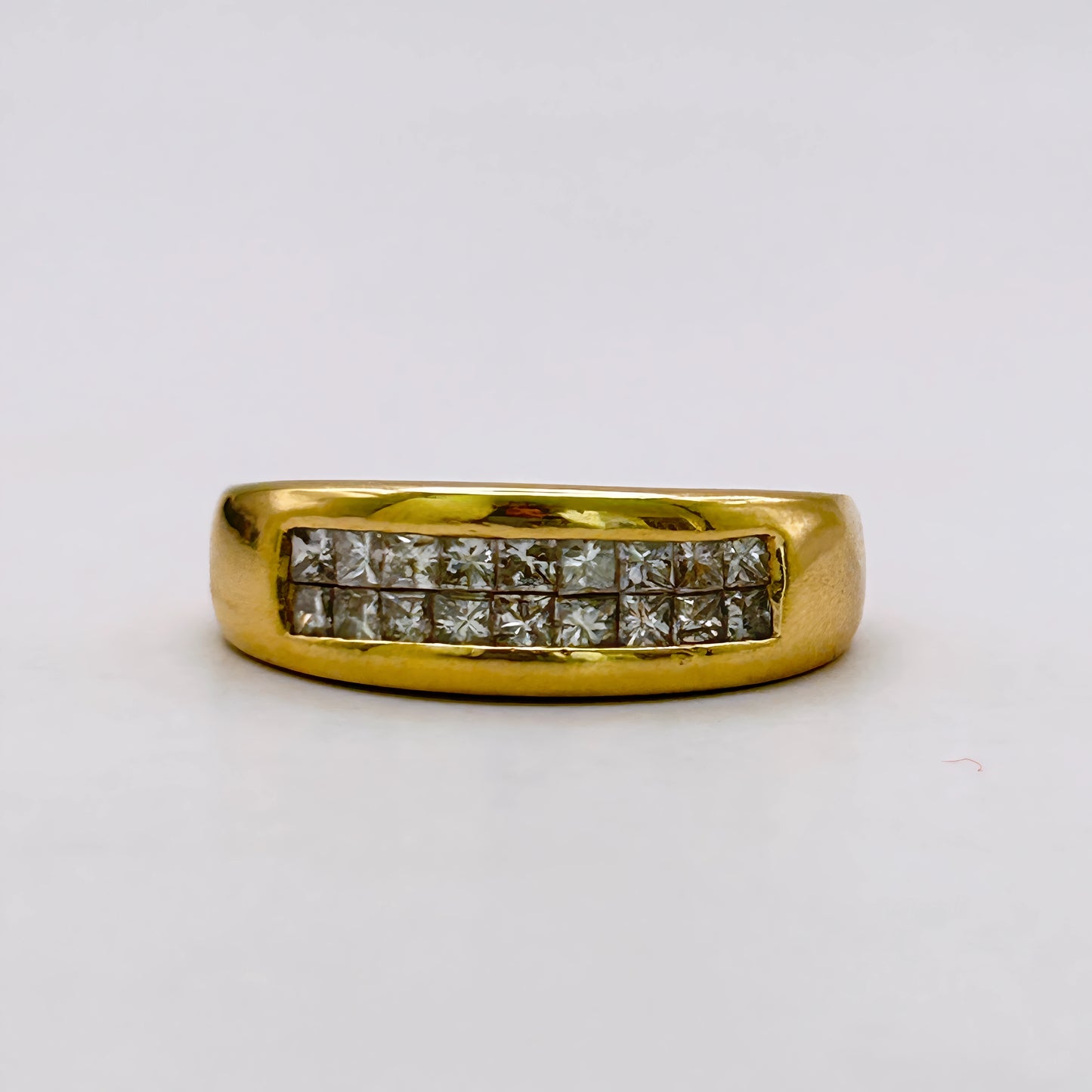 NZGD | 18ct Gold Solid Heritage Diamond Ring Valuation $7,450