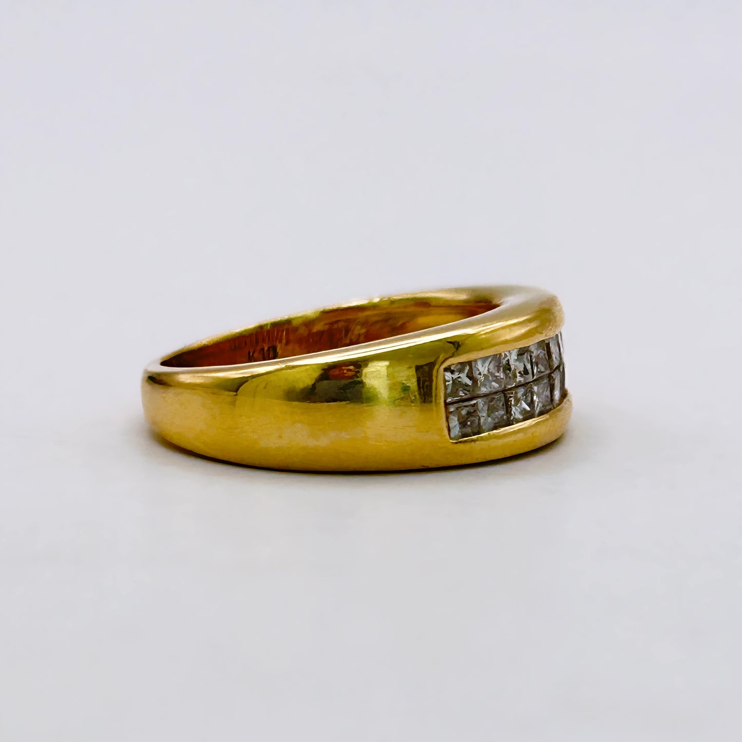 NZGD | 18ct Gold Solid Heritage Diamond Ring Valuation $7,450