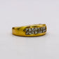 NZGD | 18ct Gold Solid Heritage Diamond Ring Valuation $7,450