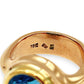GOLD DEAL | 18kt & 9kt Y/R Gold Aurora Blue Sovereign Ring Valuation $5,700