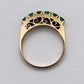 NZGD | 18ct Gold Emerald Horizon BandValuation $4,050