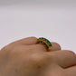 NZGD | 18ct Gold Emerald Horizon BandValuation $4,050