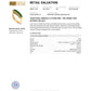 NZGD | 18ct Gold Emerald Horizon BandValuation $4,050