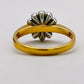 NZGD | 18ct Gold Champagne Bloom Diamond Ring Valuation $7,250
