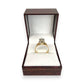NZGD | 18ct Gold Crown of Petals Diamond Ring Size N