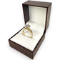 NZGD | 18ct Gold Crown of Petals Diamond Ring Size N