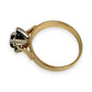 NZGD | 18ct Gold Crown of Petals Diamond Ring Size N