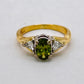 NZGD | 18ct Gold Verdant Crown Trilogy Ring Valuation $7,300