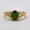 NZGD | 18ct Gold Verdant Crown Trilogy Ring Valuation $7,300