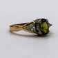 NZGD | 18ct Gold Verdant Crown Trilogy Ring Valuation $7,300