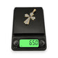 NZGD | 18kt Y/W Gold Eternal Spark Cross Pendant 37.2mm