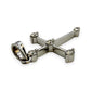 NZGD | 18ct Whtie Gold Trinity Diamond Cross 24.7mm