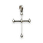 NZGD | 18ct Whtie Gold Trinity Diamond Cross 24.7mm