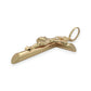 NZGD | 18ct Gold UNOAERRE Crucifix of Faith 35.3mm