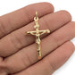 NZGD | 18ct Gold UNOAERRE Crucifix of Faith 35.3mm