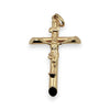 NZGD | 18ct Gold UNOAERRE Crucifix of Faith 35.3mm