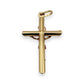 NZGD | 18ct Gold UNOAERRE Crucifix of Faith 35.3mm