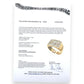 GOLD DEAL | 9ct Gold Hand Assembled Ring 28 Diamonds Valuation $8,600 Size V