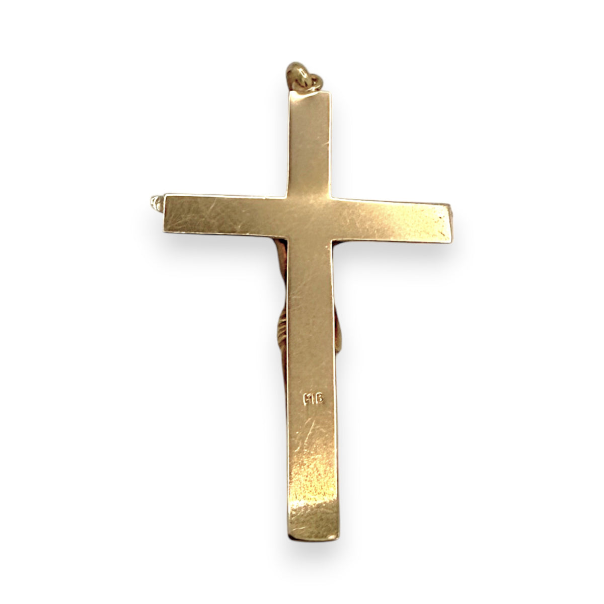 NZGD | 18ct Gold Aureate Faith Crucifix 42.4mm