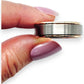 GOLD DEAL | FLASH SALE 9ct Yellow & White Gold Solid Plain Band Size W