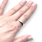 9ct Rose Gold Solid Band Size Q Width 5mm. R # 313