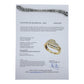 GOLD DEAL | 9ct Gold Two Channel Settings Diamond Ring Size Q1/2 Valuation $2,550